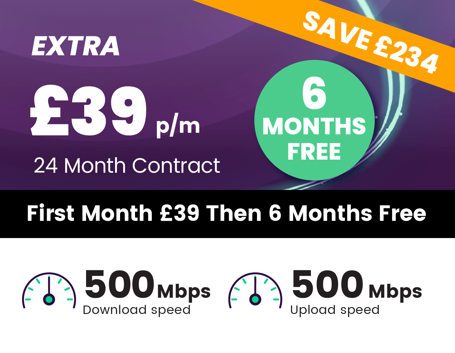 500Mbps Fibre Broadband