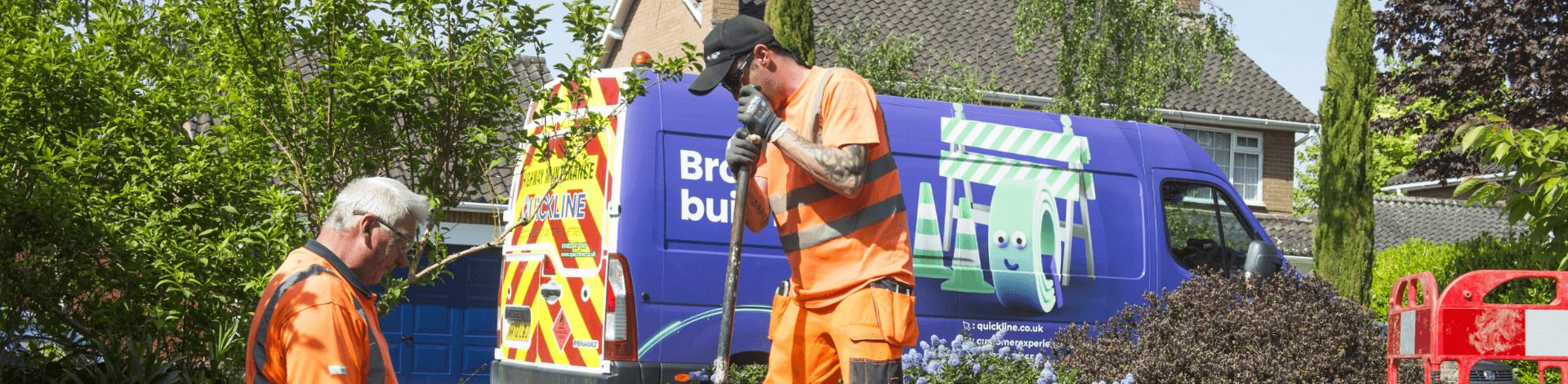 I saw your engineers working on my street, is your service available ...