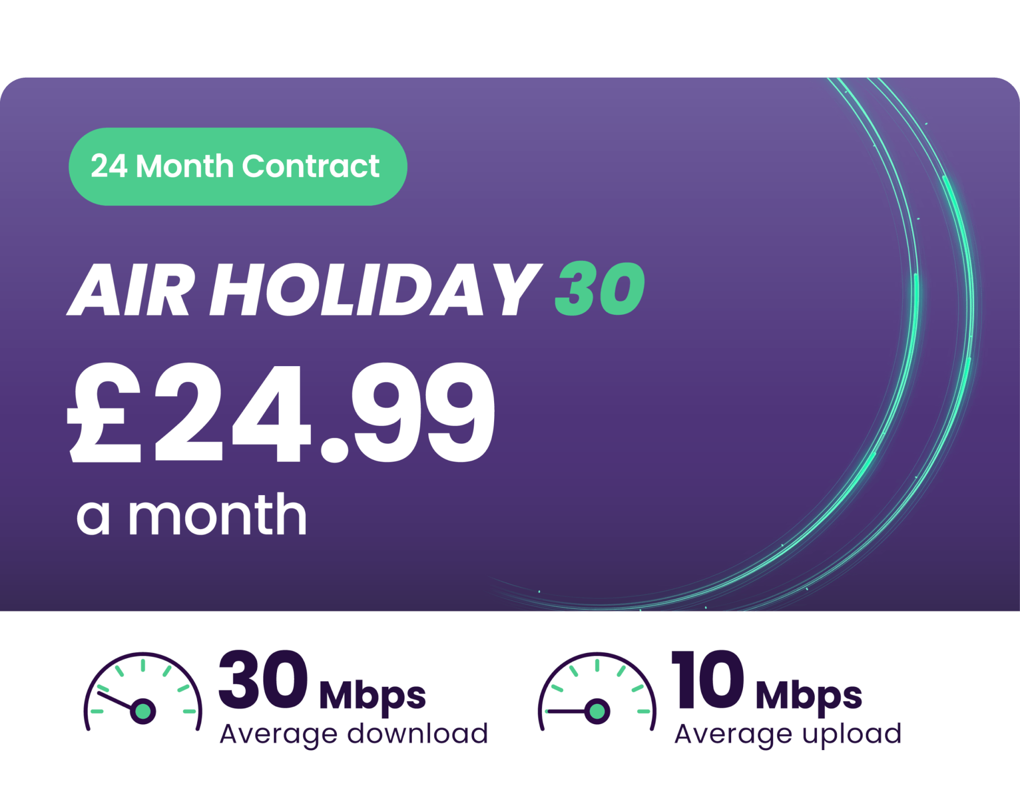 Carava Fibre Broadband 30Mbps