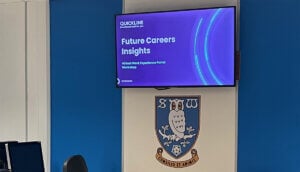 Sheffield Wednesday Youth Hub Careers Kick-off - TV and Crest