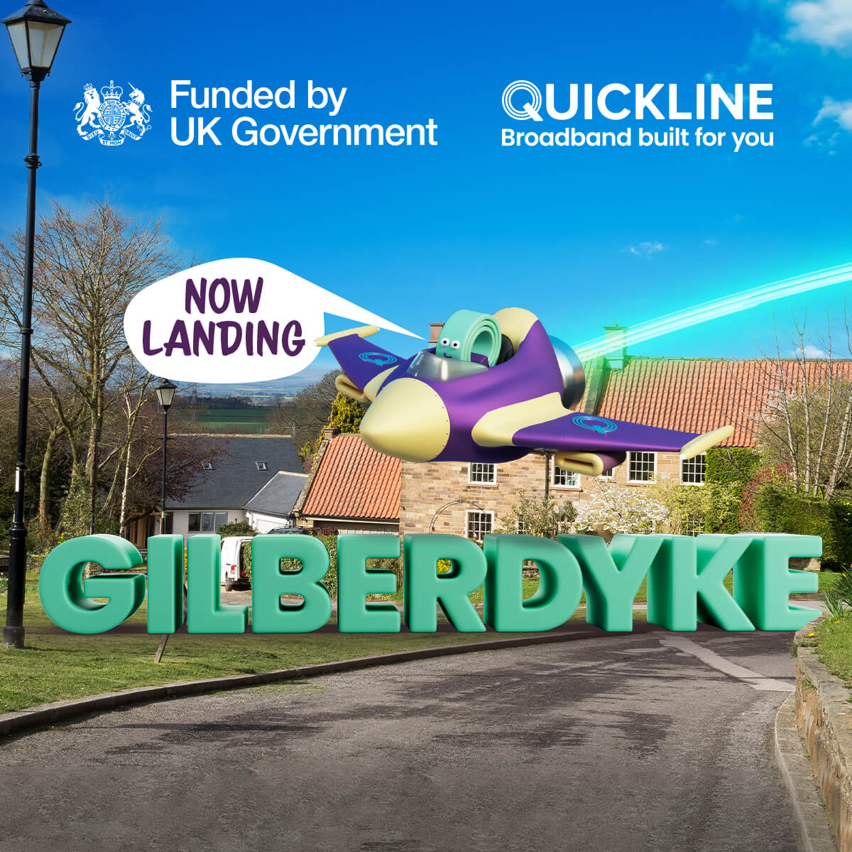 Full fibre broadband is now live in Gilberdyke