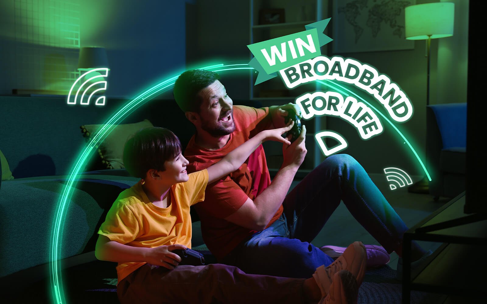 Win Free Broadband for Life Landing Page Content Asset 2