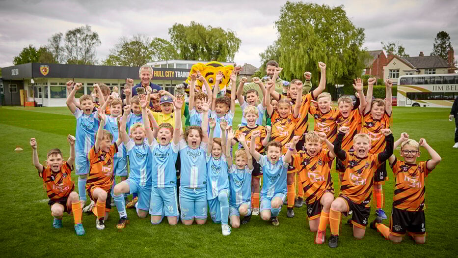 Quickline partners with Hull City so young footballers live their dreams