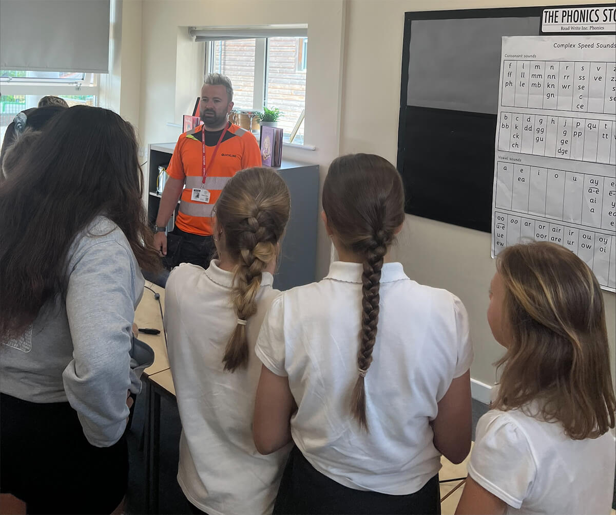 Career in broadband at Ward Green Primary School | Quickline