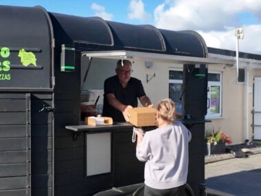 Quickline's Pop-Up Pizza event in Gilberdyke and Newport