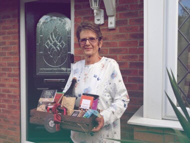 Celebrating our Great Rural Giveaway winner in South Yorkshire