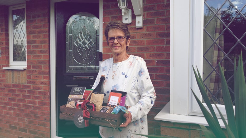 Celebrating our Great Rural Giveaway winner in South Yorkshire