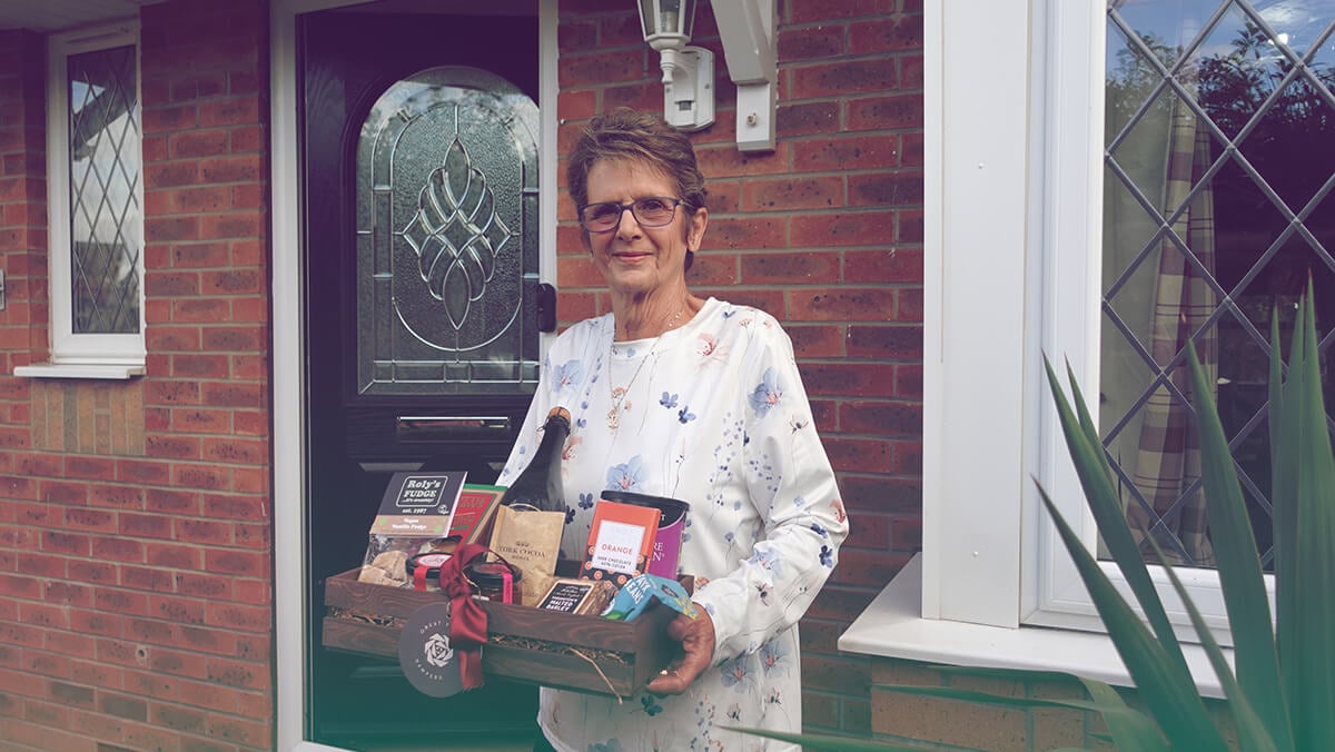 Celebrating our Great Rural Giveaway winner in South Yorkshire