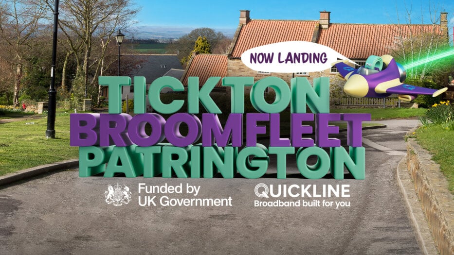 Full fibre broadband rolls out to more rural communities in East Riding of Yorkshire