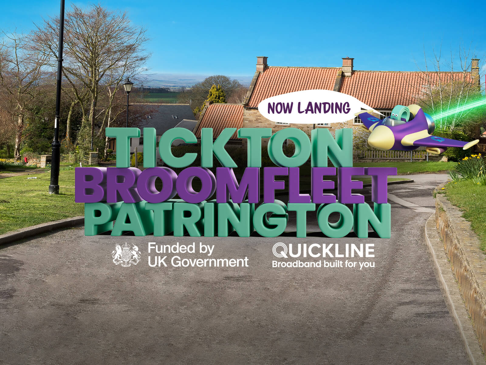 Full fibre broadband rolls out to more rural communities in East Riding of Yorkshire