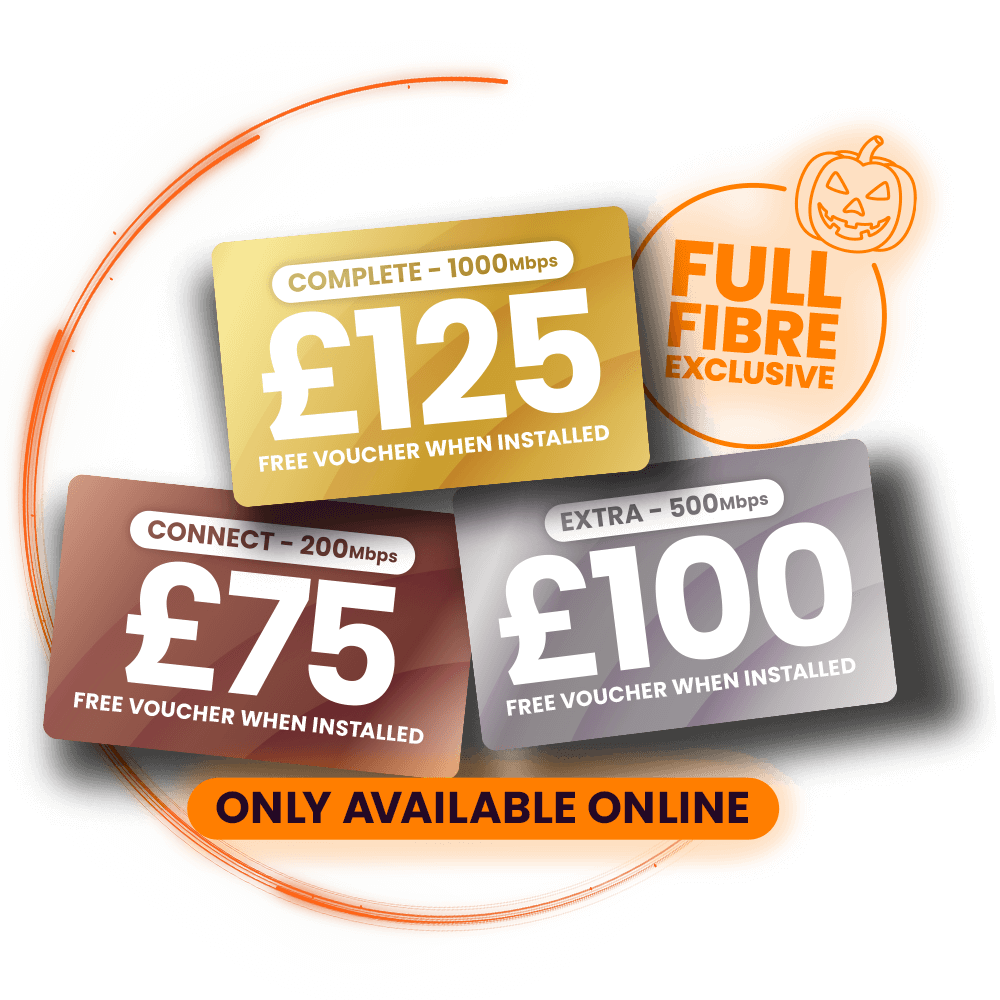 Quickline Broadband October Sales Event Halloween Edition