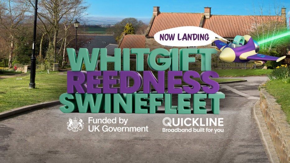 Quickline brings full fibre broadband to riverbank communities in East Riding of Yorkshire