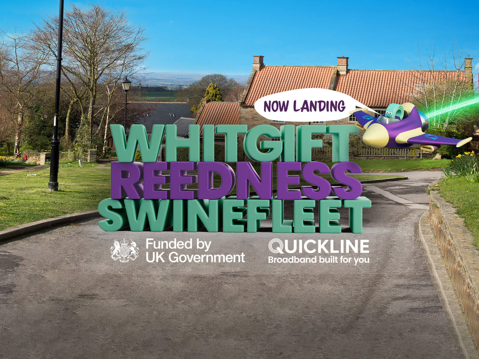 Quickline brings full fibre broadband to riverbank communities in East Riding of Yorkshire