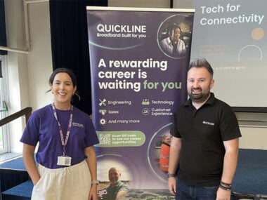 Quickline takes tech workshop to Doncaster School for the Deaf