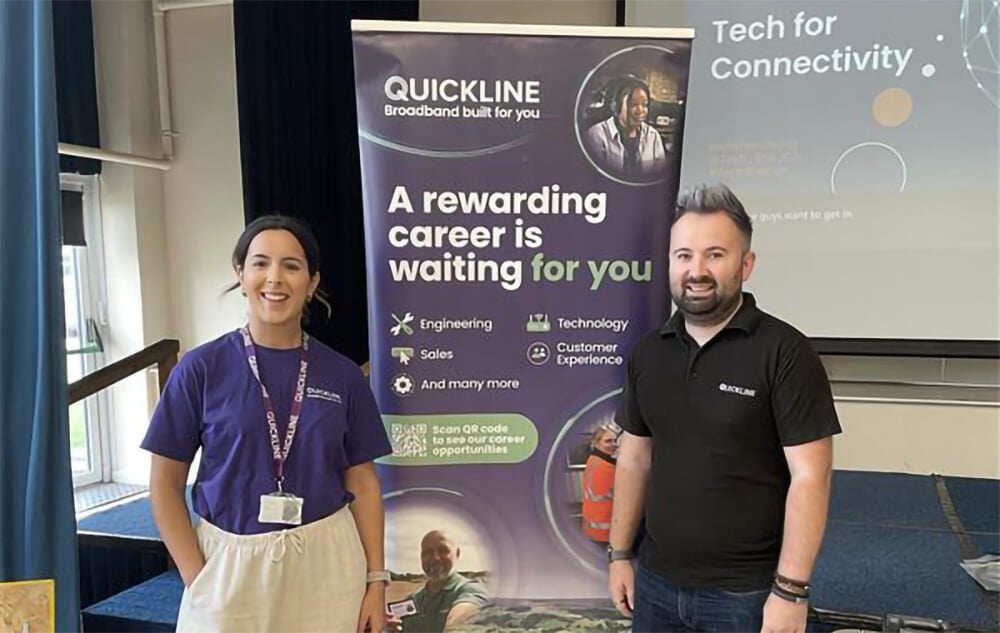 Quickline takes tech workshop to Doncaster School for the Deaf