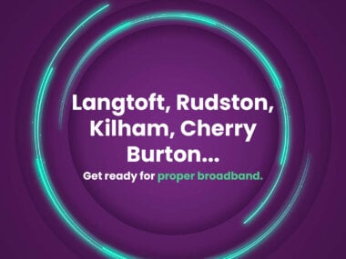 Full fibre rolls out to thousands more homes across East Yorkshire