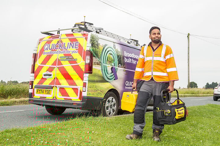 More than 40,000 rural homes can now switch to faster broadband as Quickline expands across Yorkshire and Lincolnshire