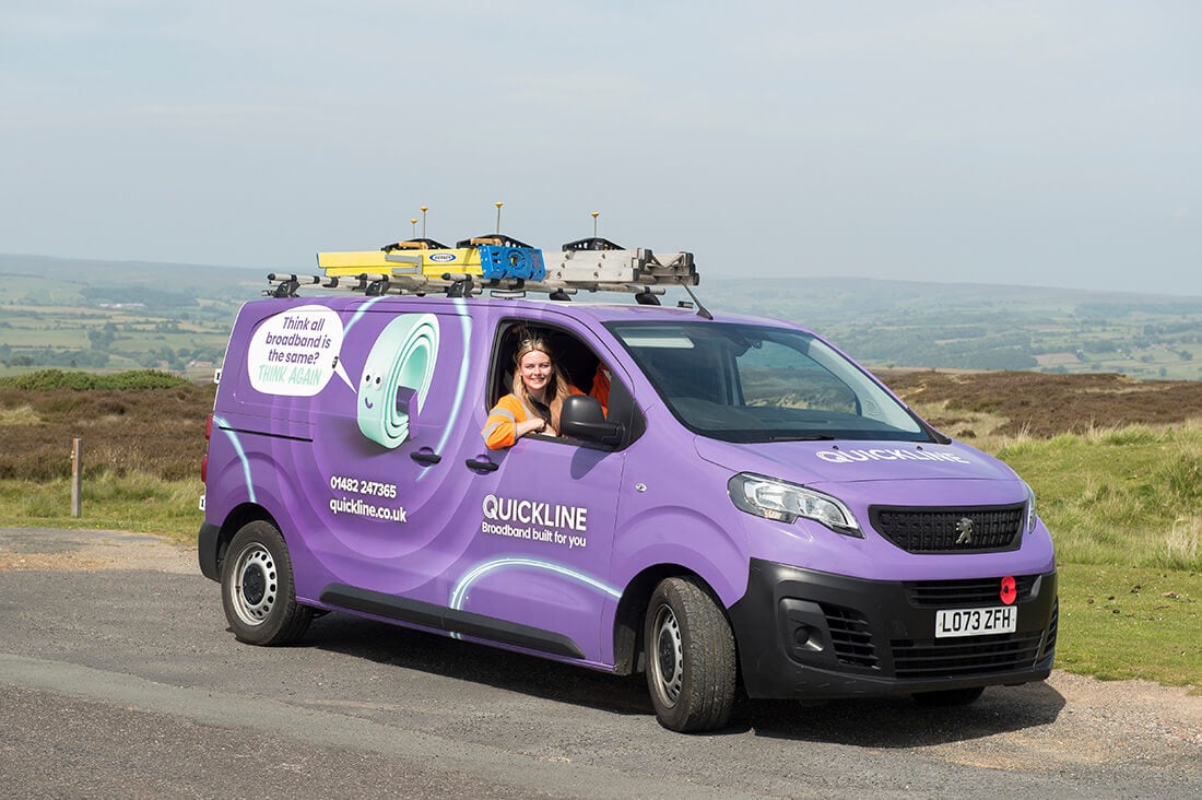 More than 40,000 rural homes can now switch to faster broadband as Quickline expands across Yorkshire and Lincolnshire