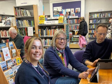 Quickline Donates Tablets to Bedale Community Library to Boost Digital Skills