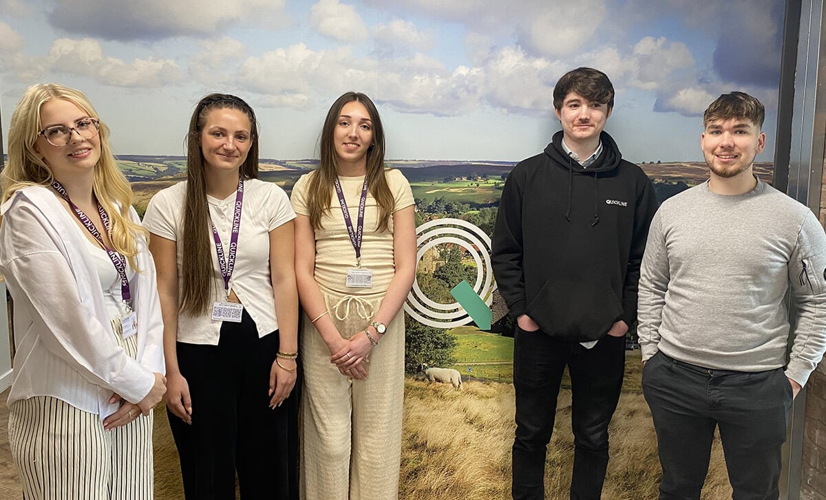 Quickline apprenticeship scheme reaps rewards across Yorkshire and Lincolnshire