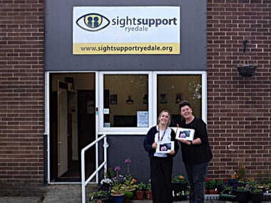 Quickline tablets help visually impaired people in Ryedale get online