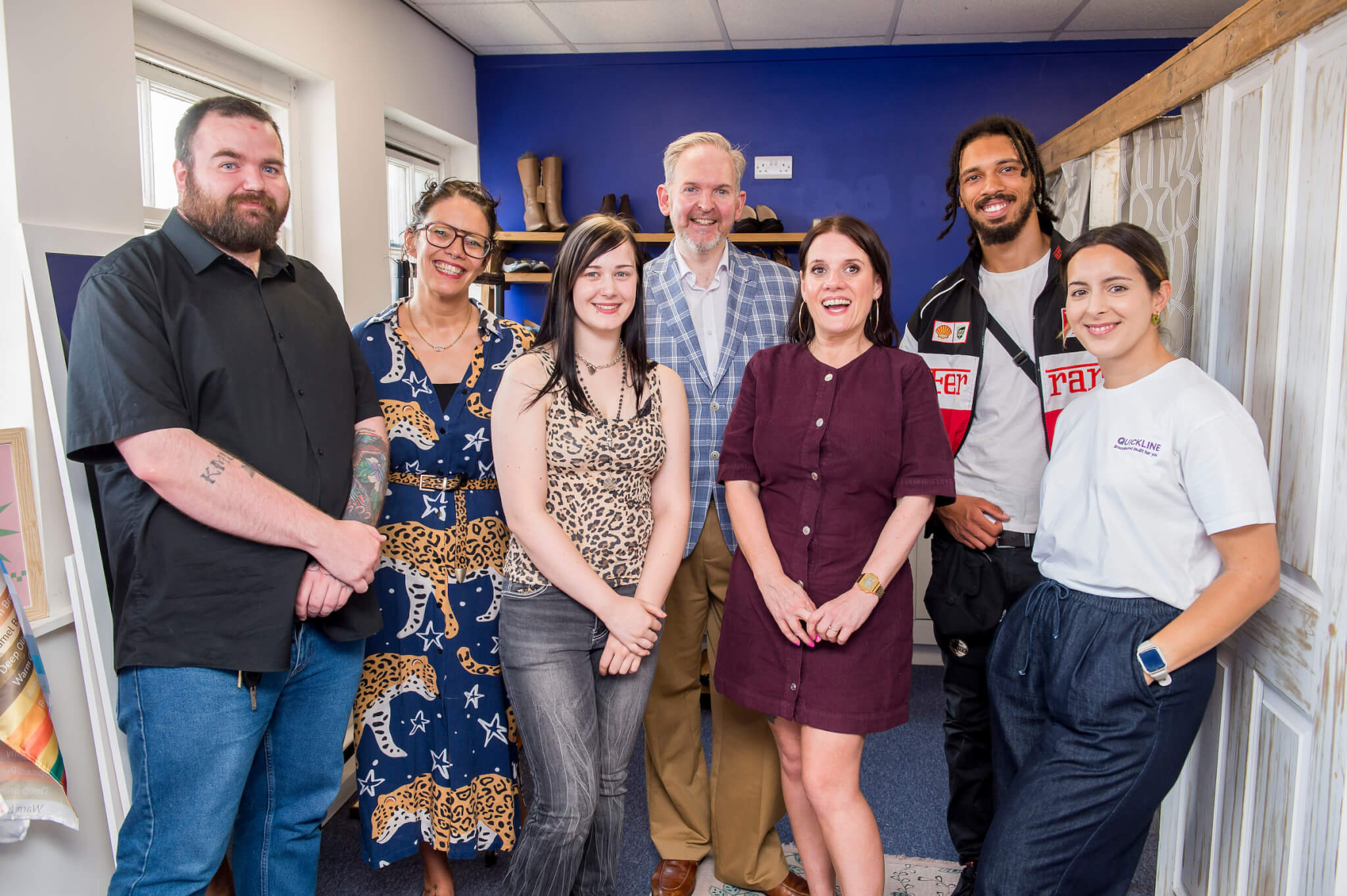Quickline is helping to support jobseekers through a partnership with The Suit Works